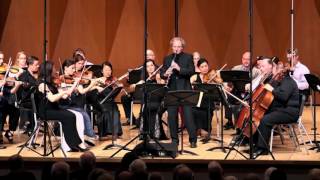 MOZART Clarinet Concerto  Mvt 1  ChamberFest Cleveland 2015 [upl. by Annahtur]