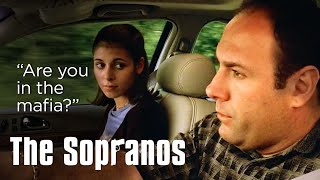 Meadow Soprano Asks Tony Soprano About The Mafia  The Sopranos  HBO [upl. by Clare]