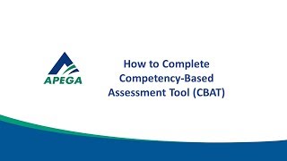 4 How to Complete CompetencyBased Assessment Tool CBAT [upl. by Silvanus]