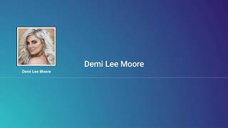 Neon Moon Lyrics  Demi Lee Moore [upl. by Alex]