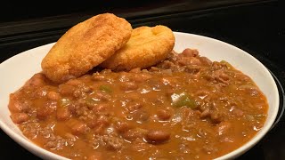 HOW TO MAKE DELICIOUS CHILI BEANS  PINTO BEANS RECIPE [upl. by Fleming260]