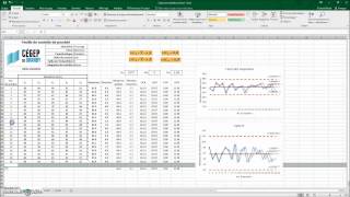 Cartes de contrôle avec Excel [upl. by Aillil748]