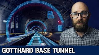 Gotthard Base Tunnel The Worlds Longest Railway Tunnel [upl. by Llywellyn]