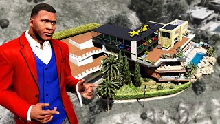 FRANKLIN UPGRADES his MANSION in GTA 5 [upl. by Drape]