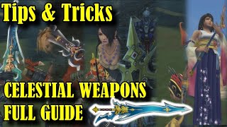 Final Fantasy X Tips amp Tricks  Full Celestial Weapons Guide [upl. by Sarene815]