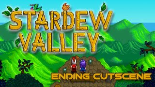 Stardew Valley  100 Completion Ending Cutscene SPOILERS [upl. by Malo]