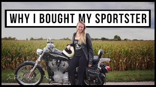 Why I Bought A 2003 HarleyDavidson Sportster XL 883 Motorcycle [upl. by Yael]