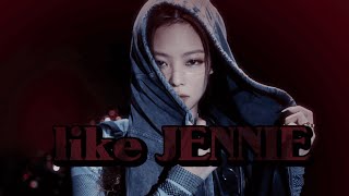 JENNIE  like JENNIE Official Lyric Video [upl. by Ayekal]