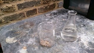 Gold Recovery using peracetic acid White vinegar  Hydrogen peroxide [upl. by Corkhill]