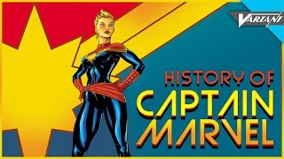 History Of Captain Marvel Carol Danvers [upl. by Sillihp228]