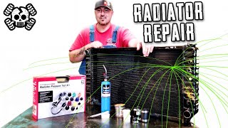 How To Fix a Radiator Leak Lets Repair It [upl. by Romalda989]