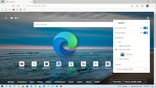 How to Change Layout on Microsoft Edge [upl. by Valerlan159]