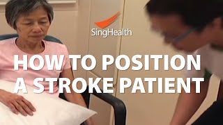 How To Position A Stroke Patient [upl. by Epillihp]