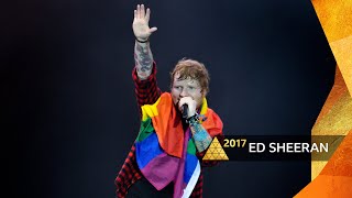 Ed Sheeran  The A Team Glastonbury 2017 [upl. by Orsay]