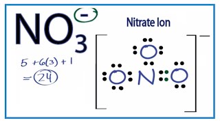 NO3 Lewis Structure How to Draw the Lewis Structure for NO3 [upl. by Arnoldo]