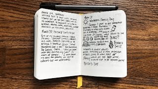 How to Journal Every Day for Increased Productivity Clarity and Mental Health [upl. by Ahsert]