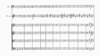 SaintSaëns Danse macabre Op 40 with Score [upl. by Persons]