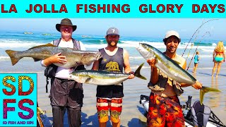 How I Learn to Catch Yellowtail in La Jolla  San Diego Kayak Fishing with Live Bait [upl. by Yzzik]