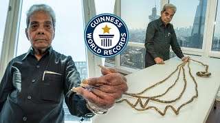 Why He Cut His Nails After 66 Years  Guinness World Records [upl. by Cyler2]