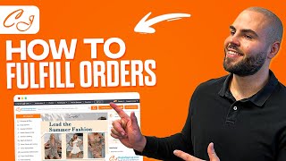 How To Fulfill Orders On CJ Dropshipping  Shopify Dropshipping [upl. by Carli]