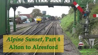 Alton to Alresford – Hastings DEMU cab ride – 30 September 2017 – audio from back cab [upl. by Aunson]