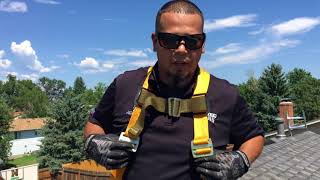 How to Use a Roof Safety Harness  Fall Protection [upl. by Maible814]