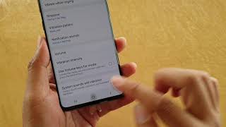 Samsung Galaxy S10  S10 How to Change Notification Sound [upl. by Nyrahs]