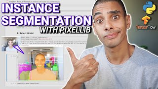 Instance Segmentation using MaskRCNN with PixelLib and Python [upl. by Pesvoh]