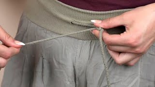 How to Tie Pants Strings [upl. by Asor]