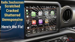 Broken Car Radio Touchscreen Heres The Fix From NavRepaircom [upl. by Orvan]