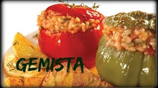 Gemista Stuffed VegetablesGreek  VEGAN and GLUTEN FREE [upl. by Gassman]