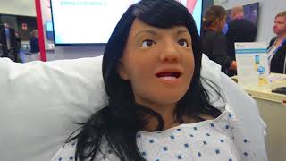 Nursing Anne Simulator From Laerdal Medical  IMSH Interview [upl. by Pheni]