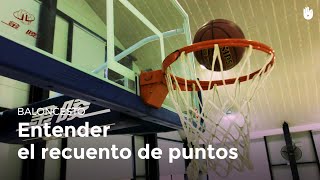 ¿Cómo funciona el recuento de puntos  Baloncesto [upl. by Tristas532]