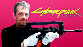 Firearms Expert Reacts To Cyberpunk 2077’s Guns [upl. by Annanhoj]