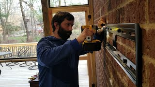 Hanging an Outdoor TV on Brick [upl. by Nitnert]