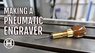 Making a Pneumatic Engraver DIY Hand Engraver [upl. by Nordgren]