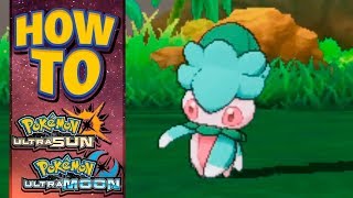 HOW TO GET Fomantis in Pokemon Ultra Sun and Moon [upl. by Odarnoc834]