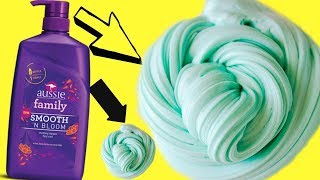 Shampoo TWO Ingredient Slime No GLUE DIY DIY Shampoo Baking Soda Slime [upl. by Eatnhoj279]