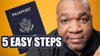 How to Apply for a US Passport  Get a US Passport in Five Easy Steps [upl. by Bradlee]