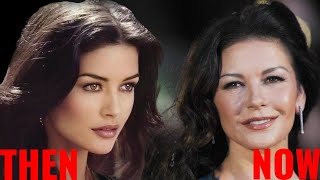 CATHERINE ZETA JONES  THEN AND NOW [upl. by Nyrehtac]