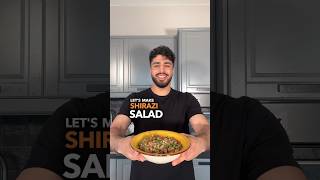 Shirazi Salad  Quick amp Easy [upl. by Yekcaj390]