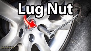 How to Remove a Stuck Lug Nut on Your Car [upl. by Ellinger979]