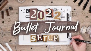 My 2022 Bullet Journal Setup [upl. by Piscatelli]