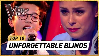 Do YOU remember these ICONIC BLIND AUDITIONS of 10 Years The Voice Kids [upl. by Lakym]