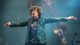 Rolling Stone Mick Jagger Dances Before Show [upl. by Anuahsal]