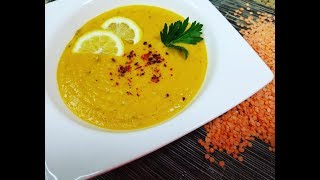 Lentil Soup Middle Eastern Recipe [upl. by Ark]