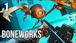 BONEWORKS  Part 1  Fighting Nullbodies On The Streets With Physics [upl. by Woods813]