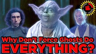 Film Theory Star Wars Why dont Force Ghosts do EVERYTHING [upl. by Ramar887]