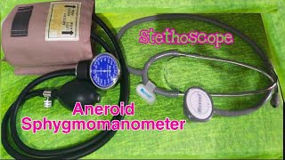 YouTube 2020 Parts of Sphygmomanometer and StethoscopeBaxtel Brand [upl. by Landau]