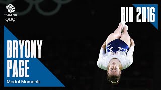 Bryony Page Trampoline Silver  Rio 2016 Medal Moments [upl. by Braynard523]